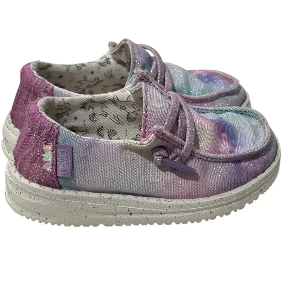 Hey Dude Infant Wendy Toddler Dreamer Slip On Shoes Size 6